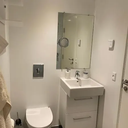 Beach House Apartment In New York Style Århus Esterno foto